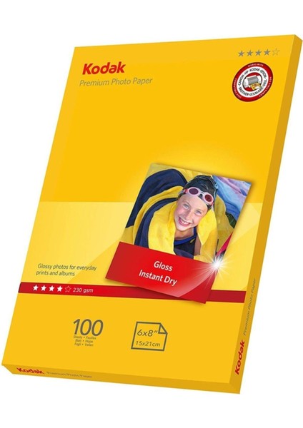 230 Gram 15X21 Premium Parlak Inkjet Fotoğraf Kağıdı Premium