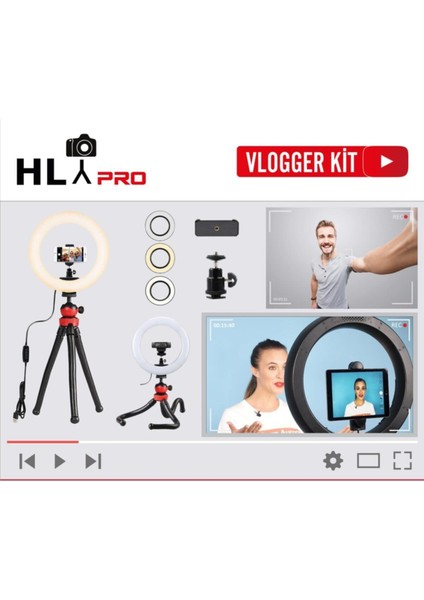 Vlogger Kit Ring Light