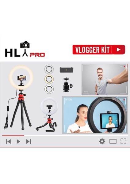Vlogger Kit Ring Light