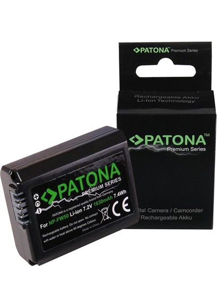 Premium Sony NP-FW50 Batarya