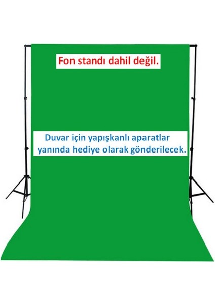 Ada Greenbox Chromakey-Green Screen- Greenbox Yeşil Fon Perde(2x3 M)