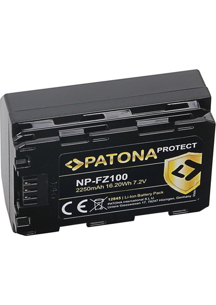 12845 - Protect Batarya NP-FZ100 Uyumlu