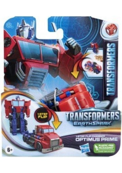 Transformers Earthspark Tek Adımda Dönüşen Fifür Optimus Prime F6229 F6716