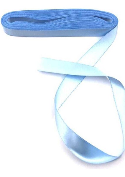 Mavi Saten Kurdela 3cm 10M Mavi Saten Kurdele Şerit – 3cm Saten Kurdela