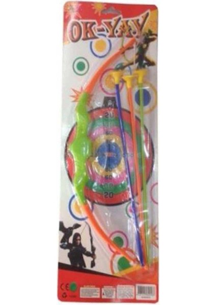 Oyuncak Kartela Da Ok Yay Seti