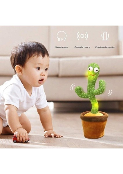 Oynayan Konuşan Taklitçi Işıklı Kaktüs Oyuncak Oynayan Konuşan fiyatları