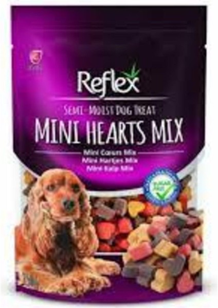 Yarı Yumuşak Kalp Mix Köpek Ödül 150 gr