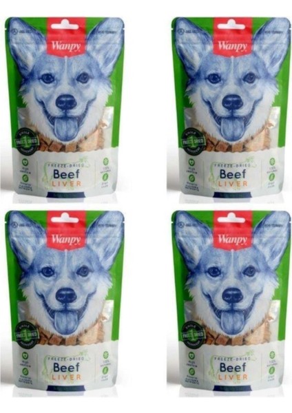 Kurutulmuş %100 Dana Ciğeri 40 gr Köpek Ödül (4 Adet)
