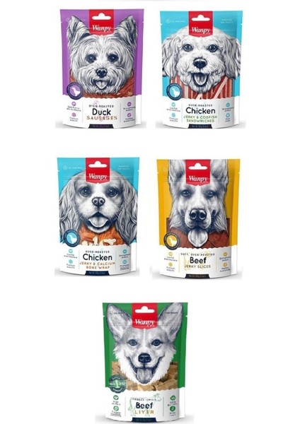 Köpek Ödülü 5 Çeşit Karma Eko Paket