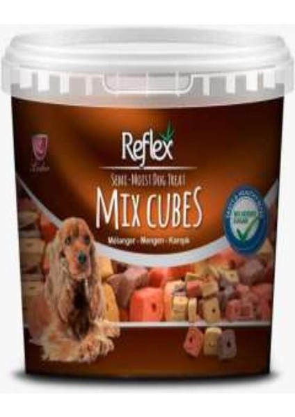 Semi Moist Dog Treat Beef Cubes – Biftekli Küp Ödül 500 gr