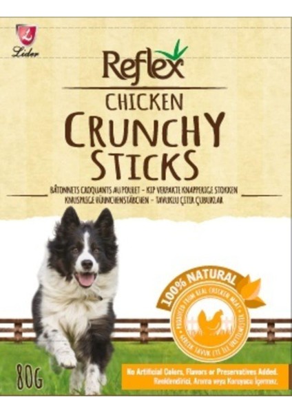 Dog Tavuklu Çıtır Ödül Çubuk - Crunchy Sticks 80 gr Maskotpet-Crunchy