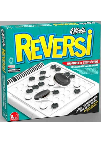 Reversi Othello (Plastik) Zeka Akıl ve Strateji Oyunu