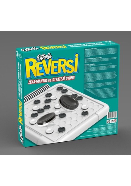 Reversi Othello (Plastik) Zeka Akıl ve Strateji Oyunu
