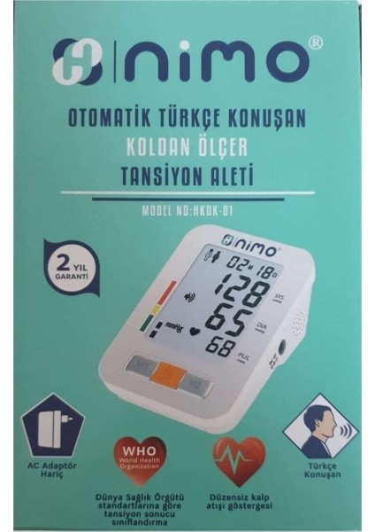 Tansıyon Aletı Koldan Olcer Konusan Hkdk-01 (Ld-579)