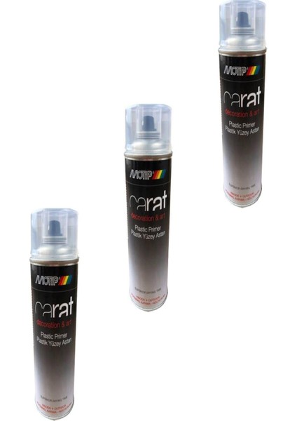 Carat Plastik Yüzey Astarı 400 Ml. 3 Adet