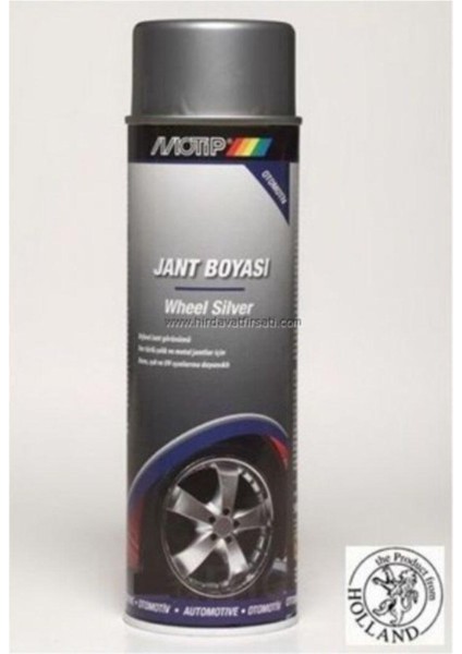 Akrilik Jant Boyası Gümüş Gri 500ML