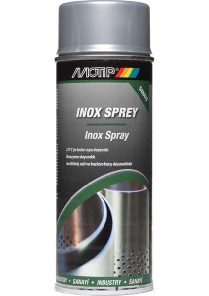 Paslanmaz Inox Sprey Boya 400 ml