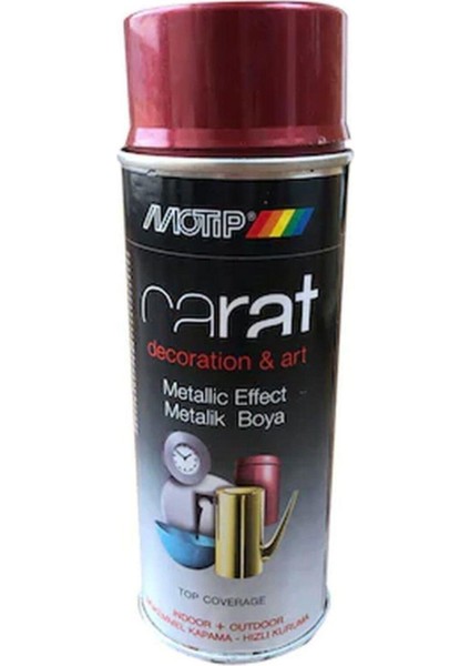 Carat Parlak Metalik Kırmızı 400 Ml. Ral 95861