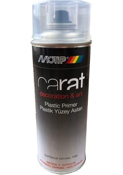 Carat Sprey Plastik Yüzey Astarı 400 ml