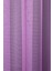 Taç Lila Düz Renk, 1/3 Sık Pile Tül Perde Tek Kanat - 100 x 270 cm 1