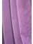 Taç Lila Düz Renk, 1/3 Sık Pile Tül Perde Tek Kanat - 100 x 270 cm 2