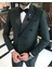 Italyan Kesim Slim Fit Kruvaze Ceket Pantolon Damatlık Set Yeşil T9218 2