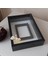 25X35 cm Siyah Yatay Fotoğraf Alanlı Model Tasarım Gül Kutusu Anı Çerçevesi! Isimsiz Ledli! 2