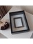 25X35 cm Siyah Fotoğraf Alanlı Model Tasarım Gül Kutusu Anı Çerçevesi! Yeni Model Çerçeve! 1