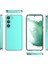 Samsung Galaxy S23 Plus Kılıf Coss Şeffaf Sert Silikon+Full Ekran Koruyucu Renksiz 4