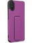 Xiaomi Redmi 9A Kılıf Mega Standlı Silikon - Mor 300099 2