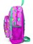 Makaron Desenli 4 Bölmeli Okul Çantası 23462 3