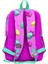 Makaron Desenli 4 Bölmeli Okul Çantası 23462 4