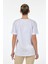 V Yaka Beyaz Kadın T-Shirt 23112001005 5