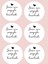 Genç Girişimci Sticker Kuşe -Sizin Için Sevgiyle Hazırlandı Beyaz (4X4CM) 70 Adet 3