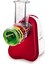 Fresh Express DJ755G Elektrikli Rende Dilimleyici, 5 Kesme Fonksiyonu, 200 W, 1 Litre, 1 Desibel, Plastik, Kırmızı 1