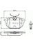 (BOSCH0986424545)ARKA Fren Balatası Coupe Marea Marea Weekend Tempra Tıpo 2.0ıe 16V 1