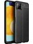 Samsung Galaxy M22 Kılıf Focus Derili Silikon - Siyah 300099 1
