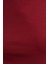 Kadın Bordo Fitilli T-Shirt Halter Yaka Örme Atlet 3