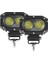 Offroad Sis Lambası 40W Beyaz-Amber Çakarlı 12-30V / LASS298 1