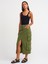 80858 Kargo Cepli Midi Etek-Haki 1