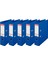 Geniş Plastik Klasör (9940) Mavi 5 Li Paket 1