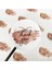 Foldart Kuşe Sticker Paketleme & Kargo Etiketi (4X4CM) 70 Adet - Thank You- Kalp 3
