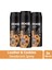 Erkek Sprey Deodorant Leather & Cookies 48 Saat Etkileyeci Koku 150 ml X3 Adet 1
