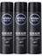 Men Deep Dimension Aktif Karbon Dark Wood 150 ml Deodorant x 3 1