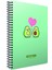 Avocado Notes Spiralli Karton Kapak Defter A4 80 Yaprak Çizgili (4 Lü Paket) 5819 1