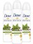Kadın Sprey Deodorant Canlandırıcı Bakım Matcha Yeşil Çay ve Sakura Çiçeği 150 ml X3 Adet 2