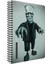 Classica Spiralli Sert Kapak 17X24 120 Yaprak Kareli Defter 1