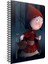 Classica Spiralli Sert Kapak 17X24 120 Yaprak Kareli Defter 3