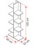 Modern Geometrik Zigzak Z Kitaplık 3