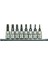 RC7024 Delikli Torx Uç Seti Takımı 1/4&quot; Lokmalı 8pcs 1